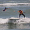 surfing in lima